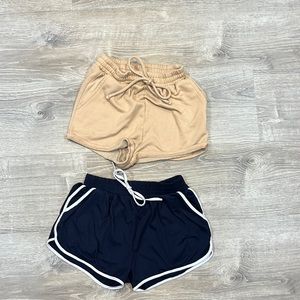 2 pairs of comfy shorts for ($10.00)